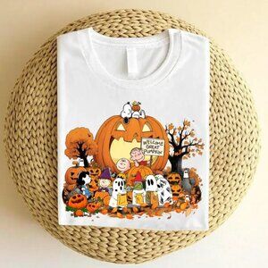 Welcome Great Pumpkin Halloween Shirt, Snoopy Charlie Brown Fall Shirt
